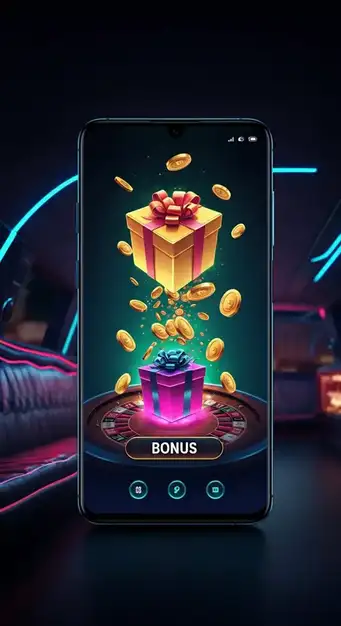 Ein goldener Schatzkoffer voller Münzen und Bonussymbole, der die vielfältigen Bonusangebote im Pistolo Casino symbolisiert und zu neuen Abenteuern einlädt.